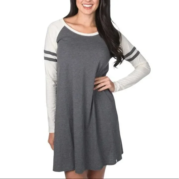 Lauren James | Dresses | Lauren James Long Sleeve Varsity Athletic Shirt Dress | Poshmark Lauren James | Dresses | Lauren James Long Sleeve Varsity Athletic Shirt Dress | Poshmark
